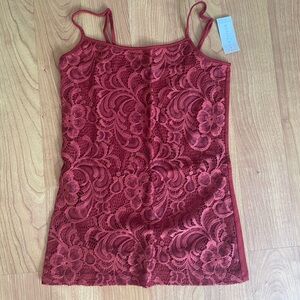 Ann Taylor Lace Tank Top